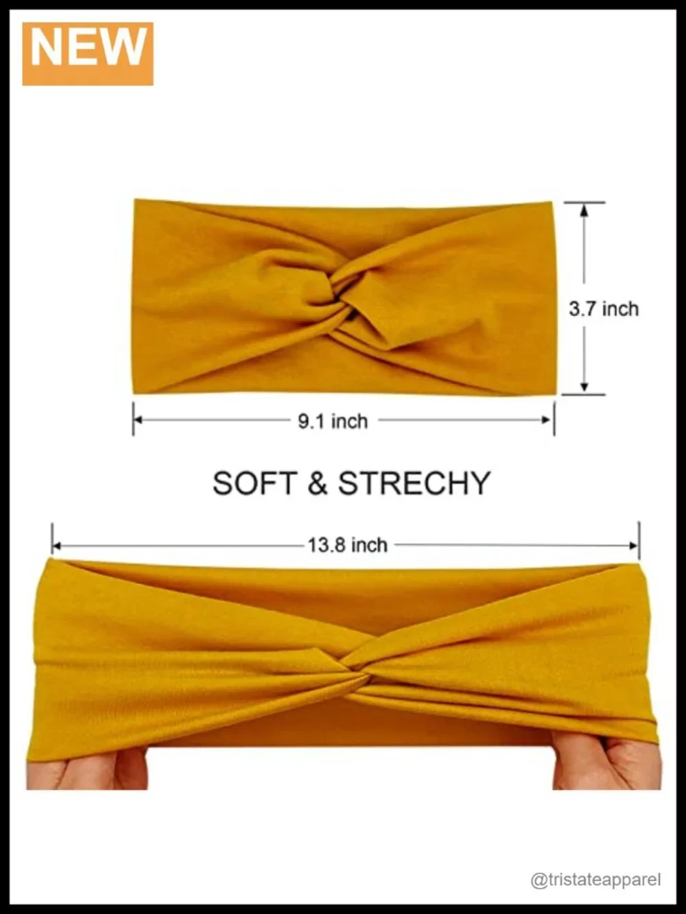 12 Pack Wide Twist Knotted Headbands for Women Soft Stretch Hair Bands